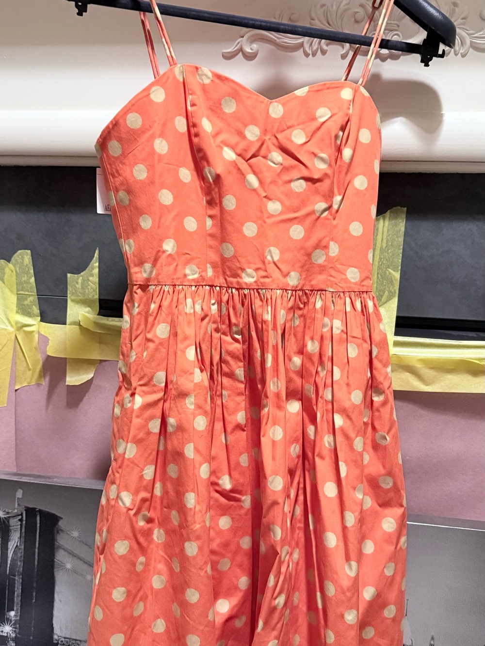 Jeremy Scott Bright Orange Lined Garment